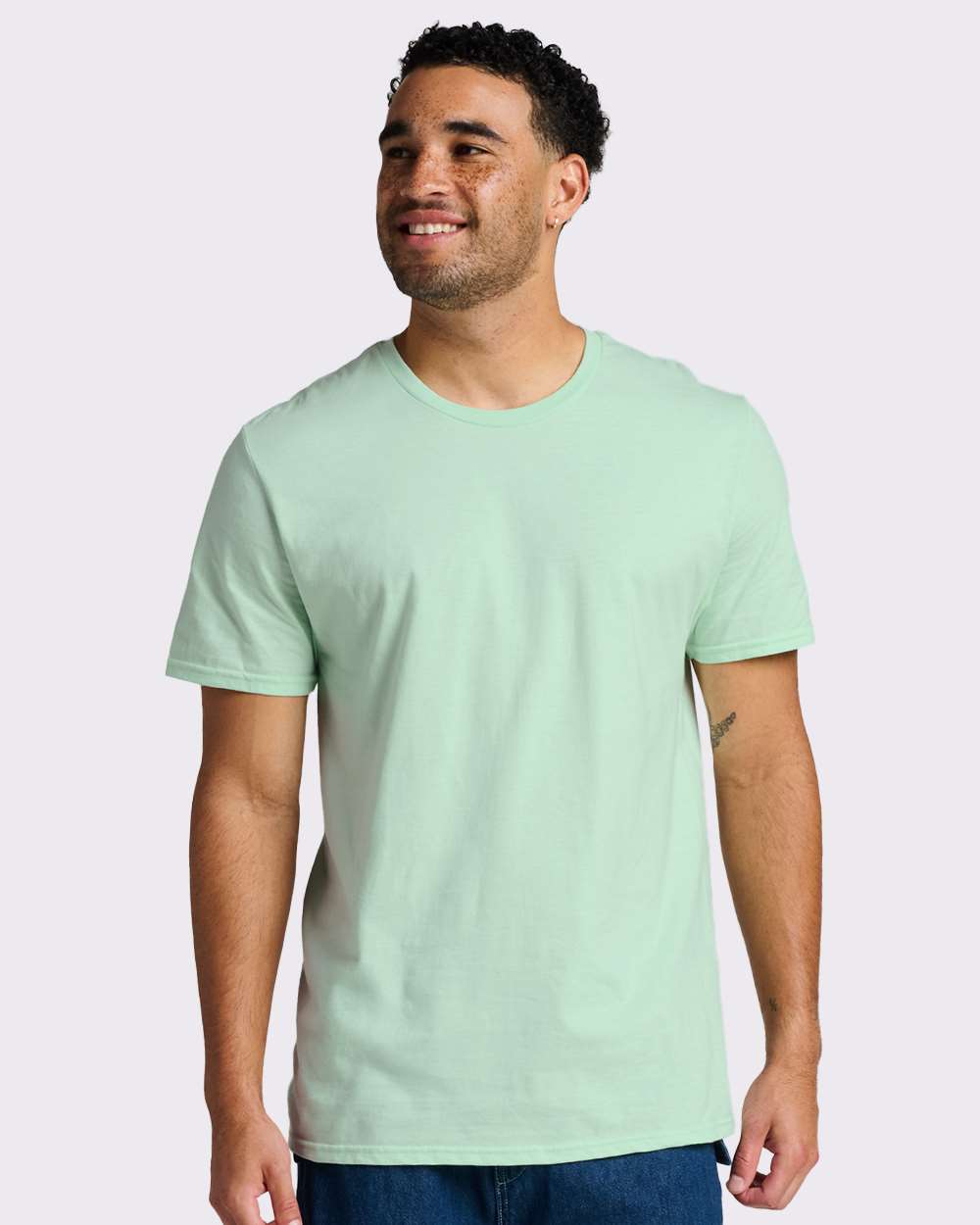 Premium Cotton T-Shirt - OnModelFront - B01335112 - Mint To Be