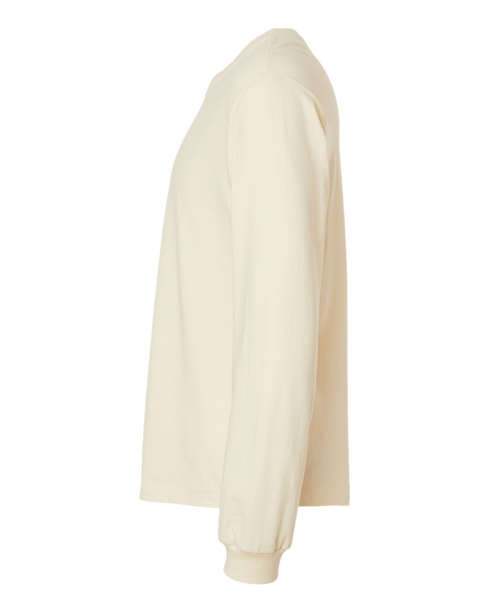 6 oz. Heavyweight Long Sleeve Tee - DirectSide - B06206242 - Natural
