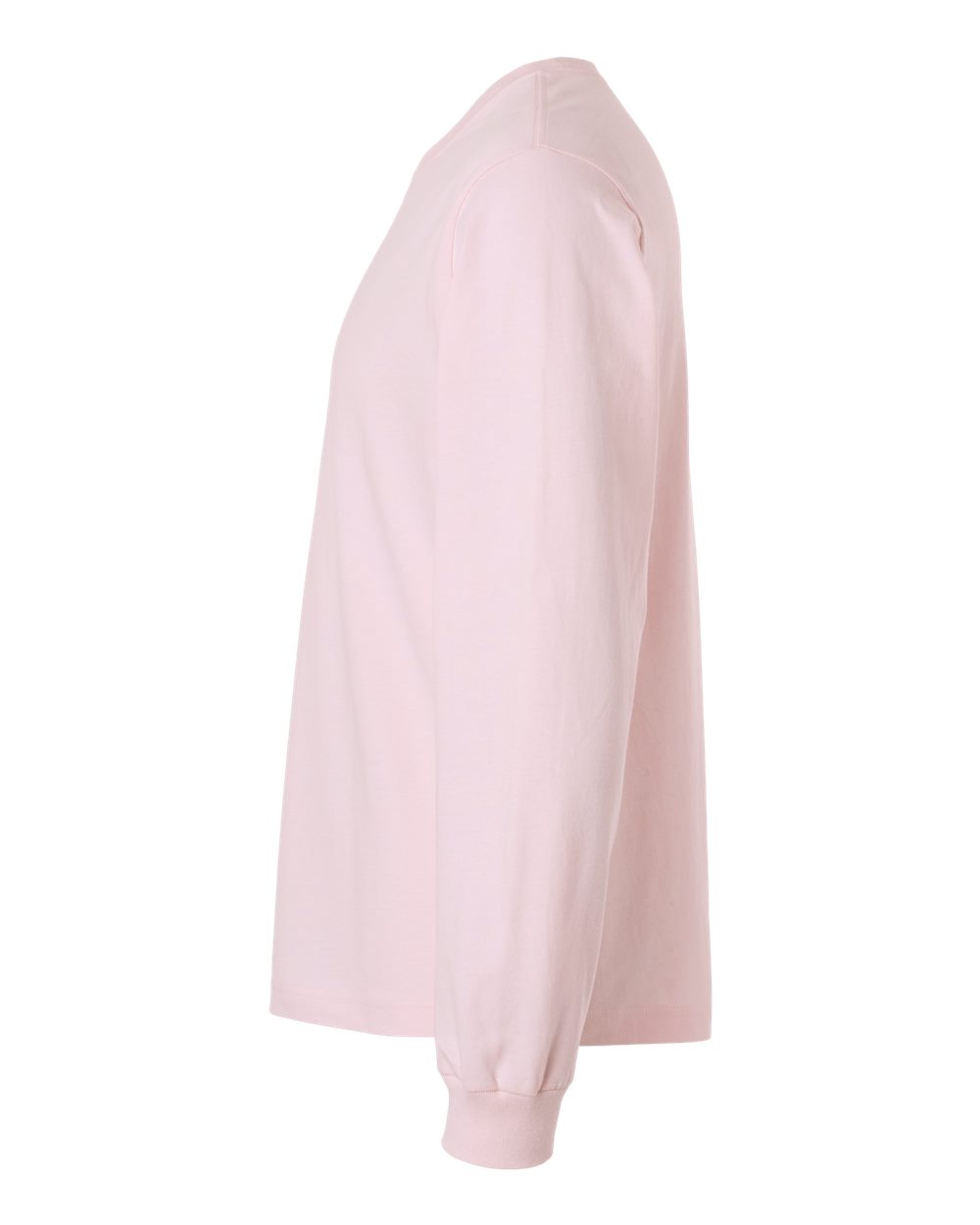 6 oz. Heavyweight Long Sleeve Tee - DirectSide - B06206462 - Soft Pink