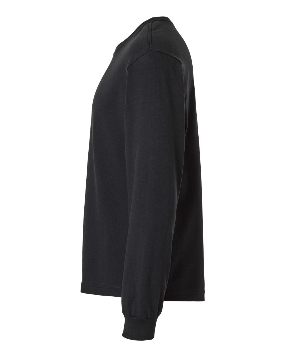 6 oz. Heavyweight Long Sleeve Tee - DirectSide - B06206512 - Vintage Black