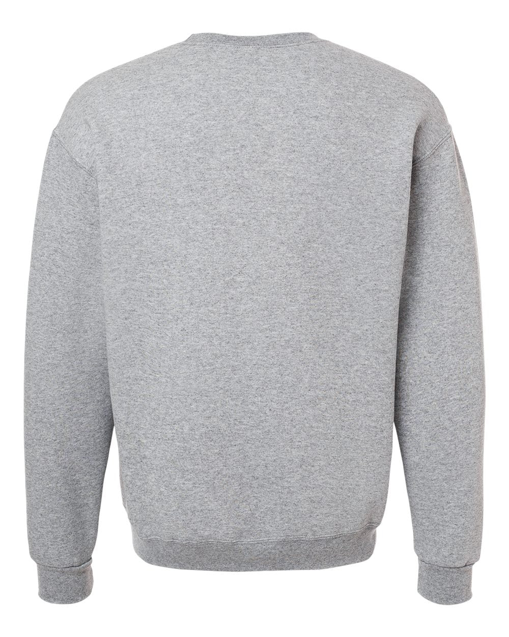 Unisex Rugged Crewneck Sweatshirt - Back - B01435583 - Athletic Heather