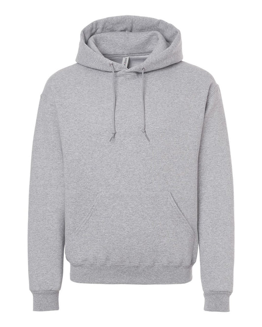 Unisex Rugged Hooded Sweatshirt - Front - B01535583 - Athletic Heather