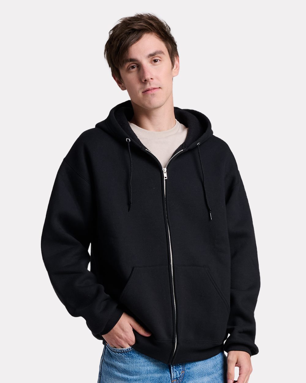 Unisex Rugged Full-Zip Hooded Sweatshirt - styleImage