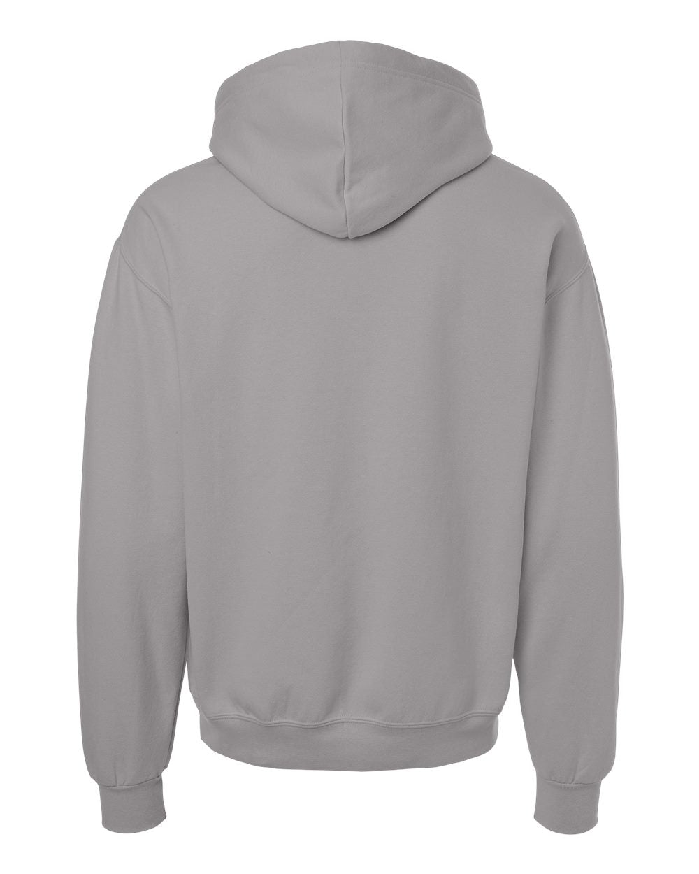 Unisex Ultimate CVC Hooded Sweatshirt - Back - B01835113 - Rock