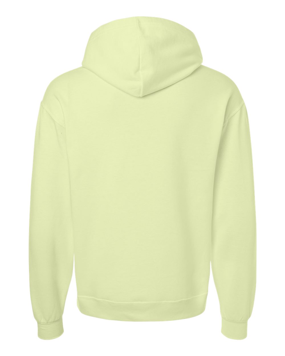 Unisex Ultimate CVC Hooded Sweatshirt - Back - B01835173 - Celery Juice