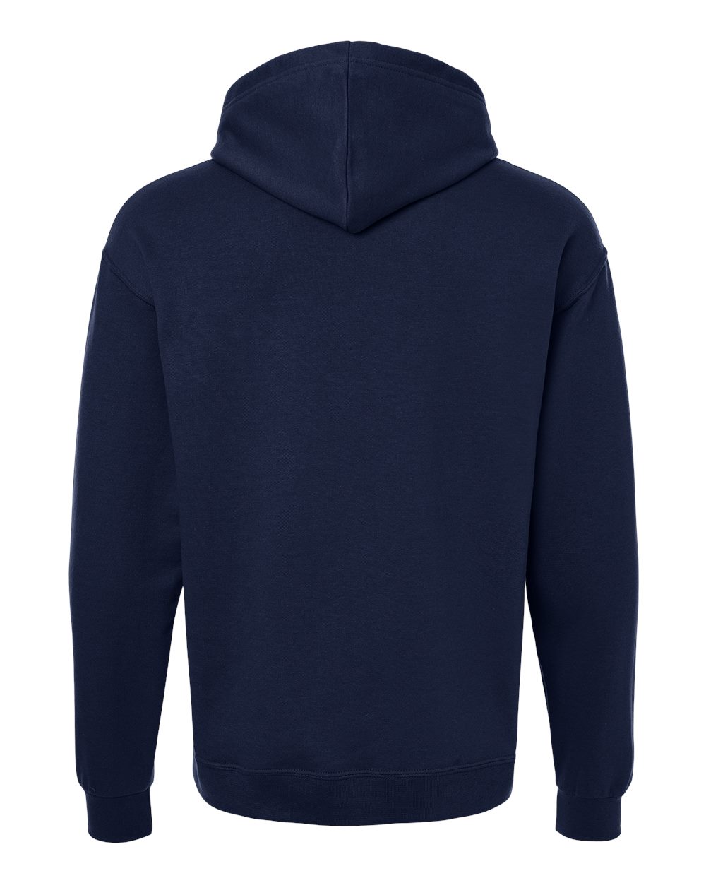 Unisex Ultimate CVC Hooded Sweatshirt - Back - B01835653 - J. Navy