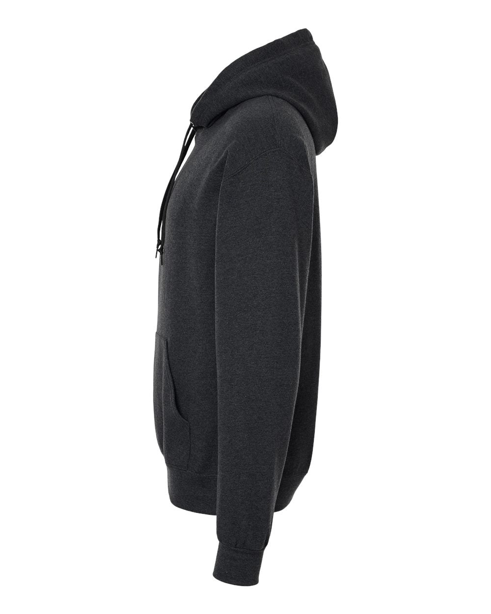 Unisex Ultimate CVC Hooded Sweatshirt - DirectSide - B01835103 - Black Ink Heather