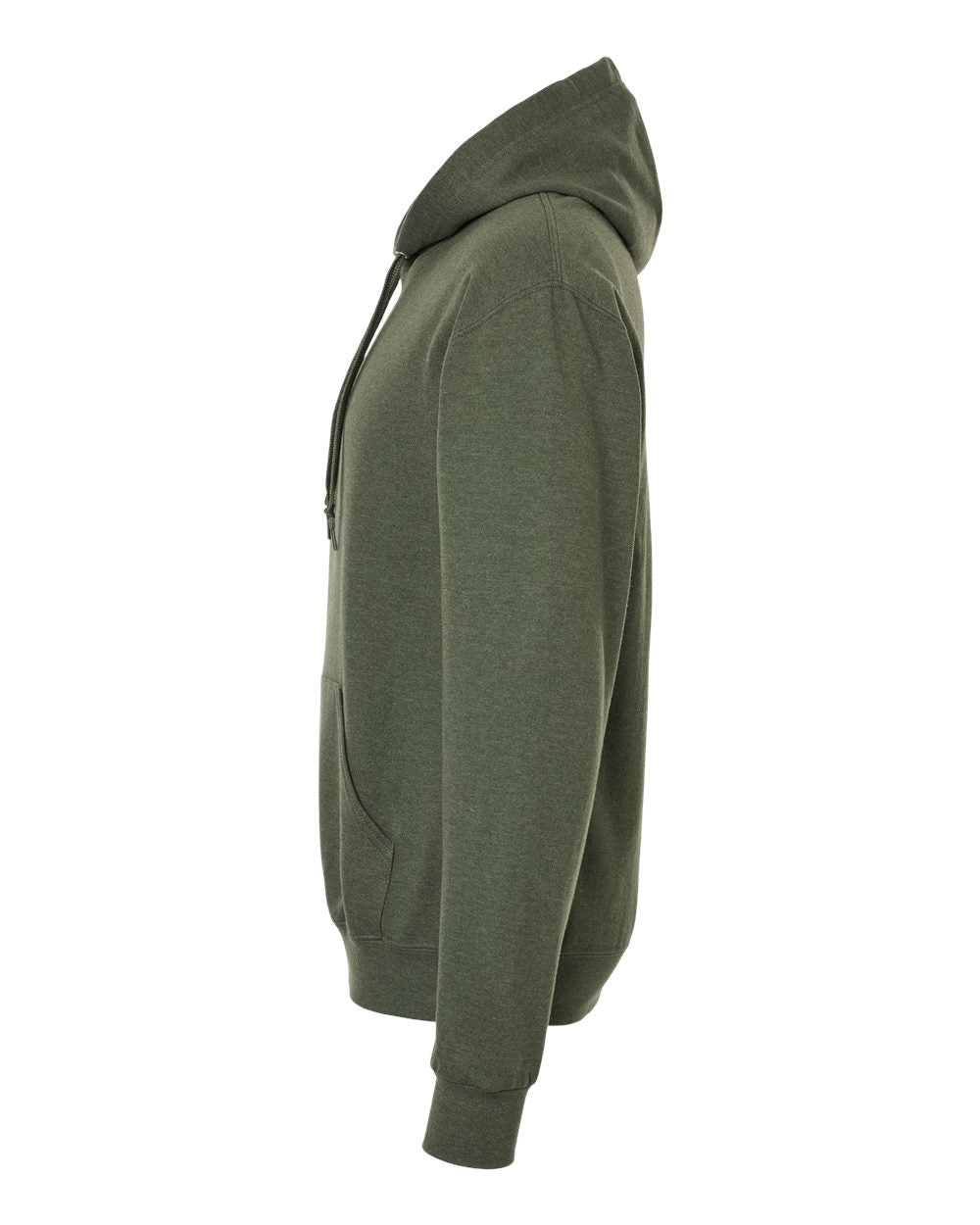 Unisex Ultimate CVC Hooded Sweatshirt - DirectSide - B01835543 - Military Green Heather