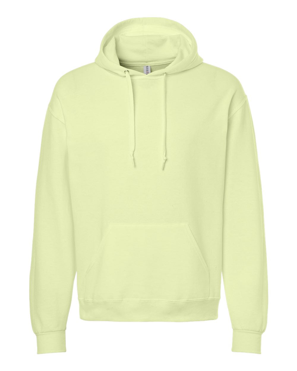 Unisex Ultimate CVC Hooded Sweatshirt - Front - B01835173 - Celery Juice