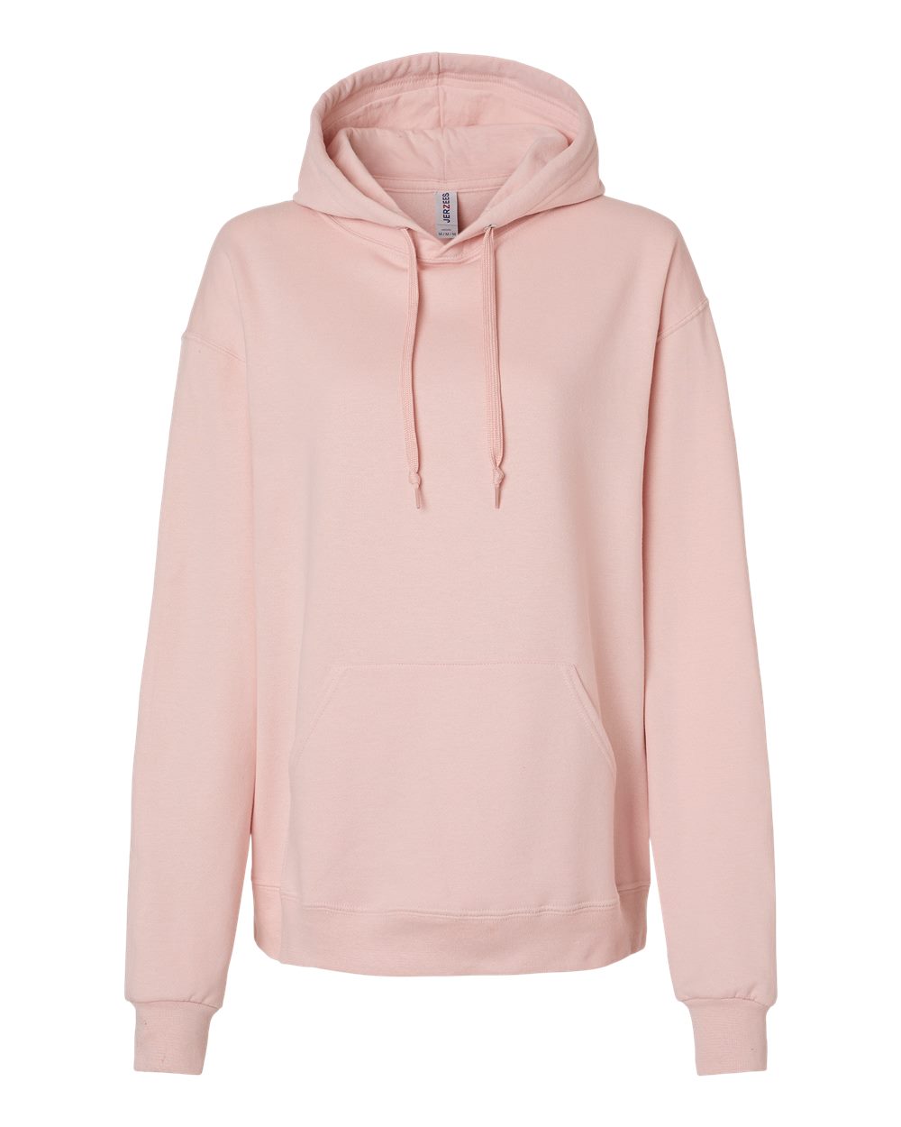 Unisex Ultimate CVC Hooded Sweatshirt - Front - B01835303 - Blush Pink