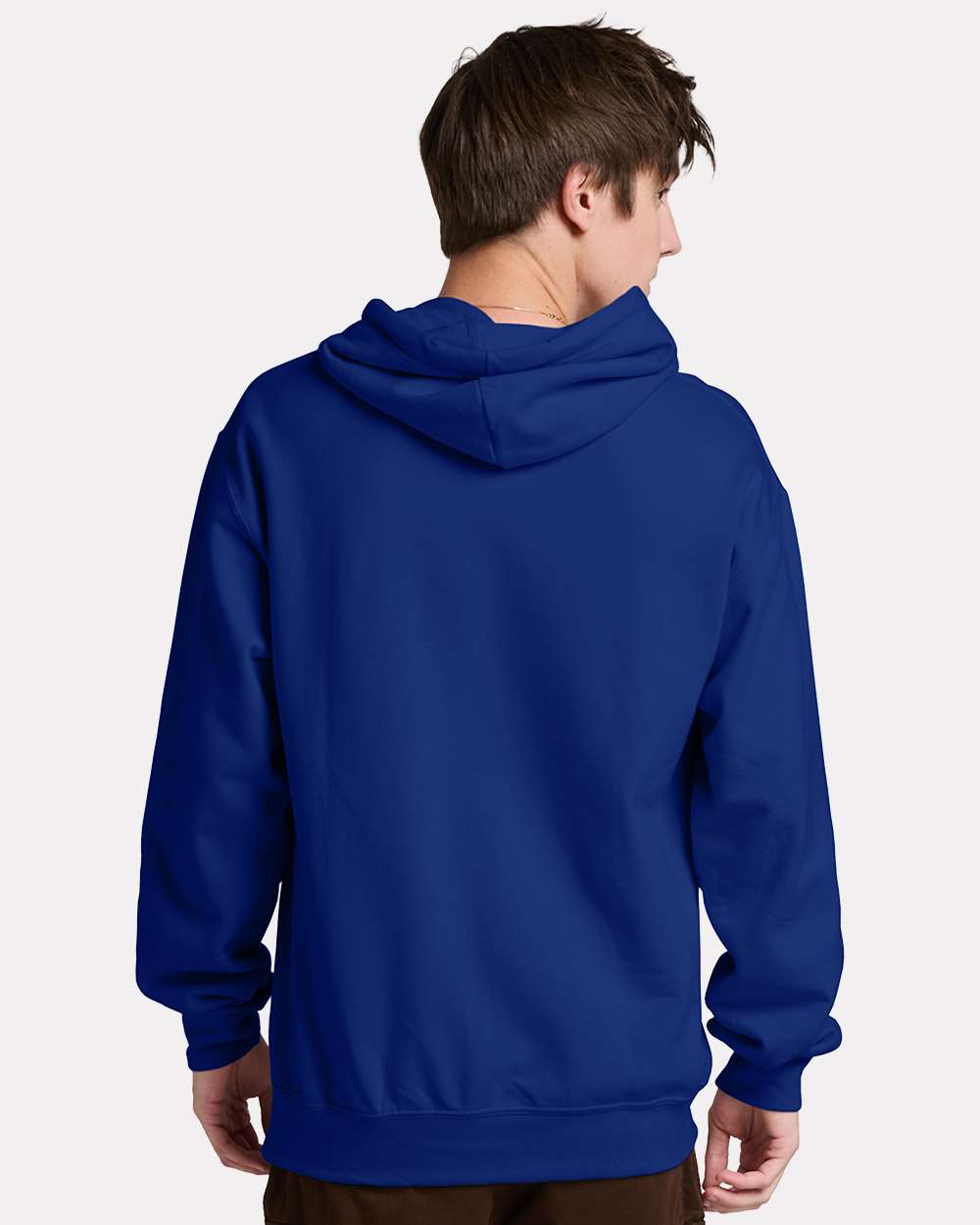Unisex Ultimate CVC Hooded Sweatshirt - OnModelBack - B01835673 - Orchid
