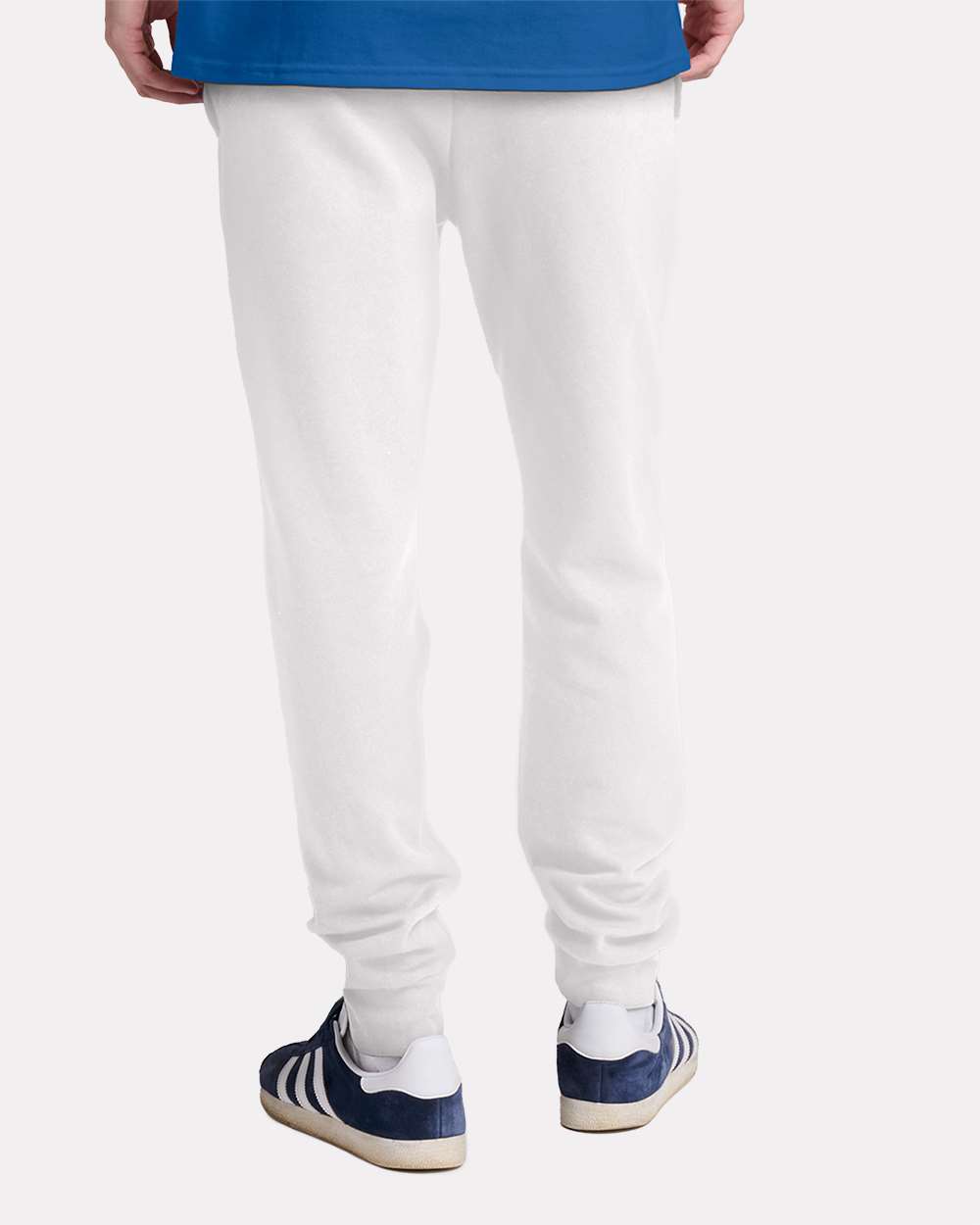Unisex Ultimate CVC Jogger - OnModelBack - B01935003 - White