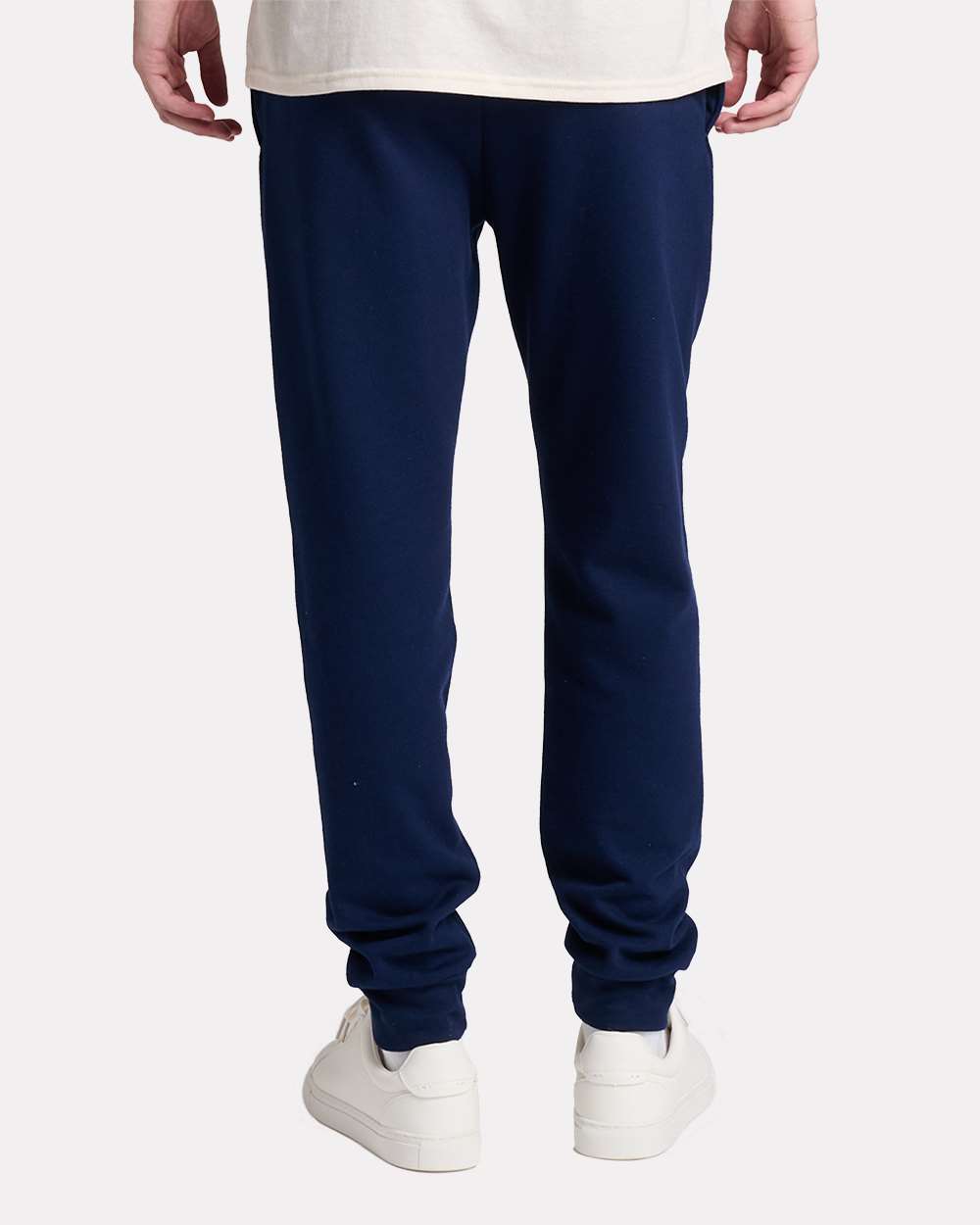 Unisex Ultimate CVC Jogger - OnModelBack - B01935653 - J. Navy