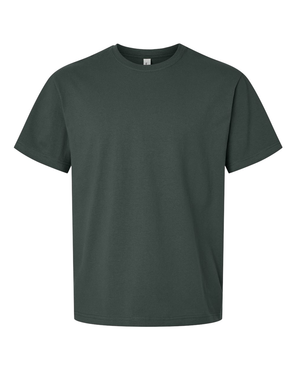 Unisex 7.5 oz Heavyweight Tee - Front - B06906542 - Hunter Green