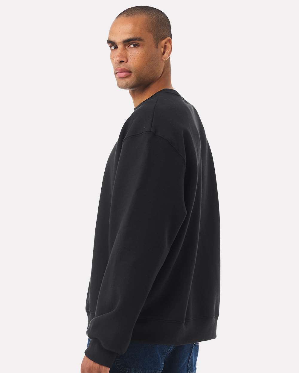 Unisex 10 oz. Heavyweight Sweatshirt - OnModelBack - B06806512 - Vintage Black