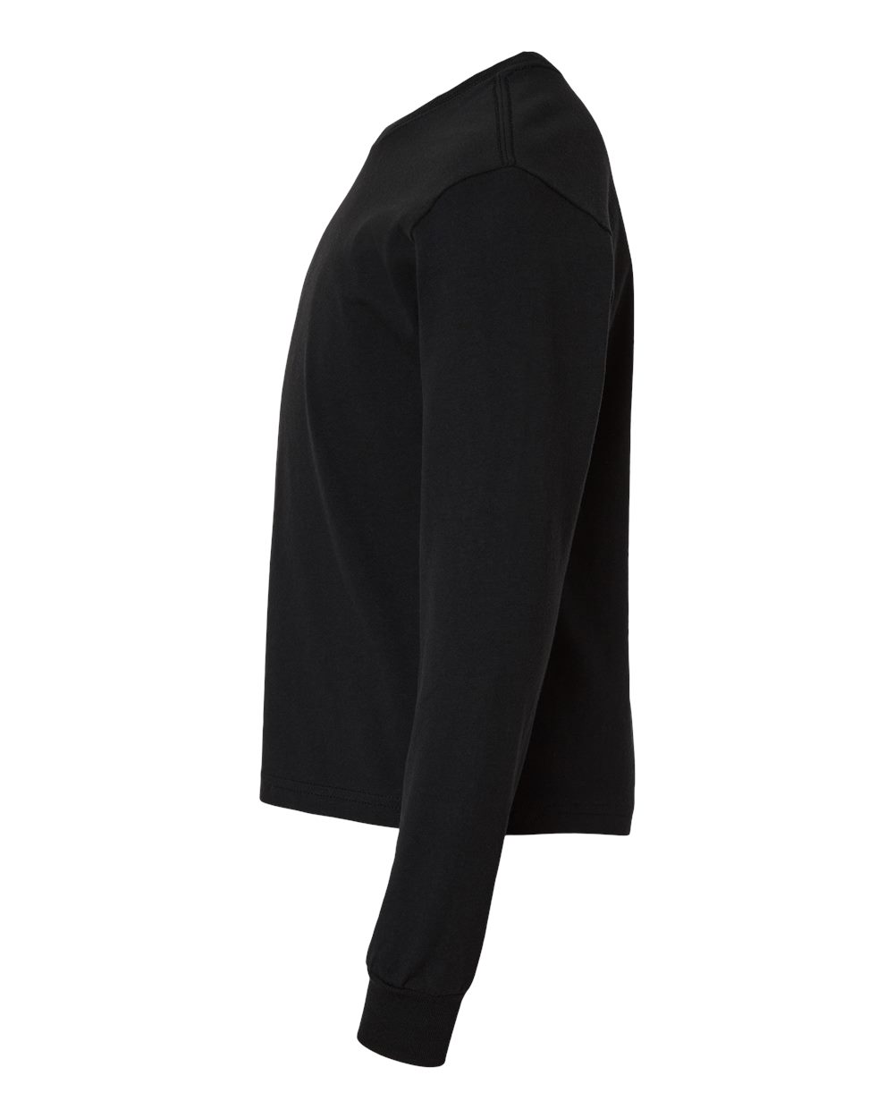 Youth 6oz. Heavyweight Long Sleeve Tee - DirectSide - B08106503 - Black