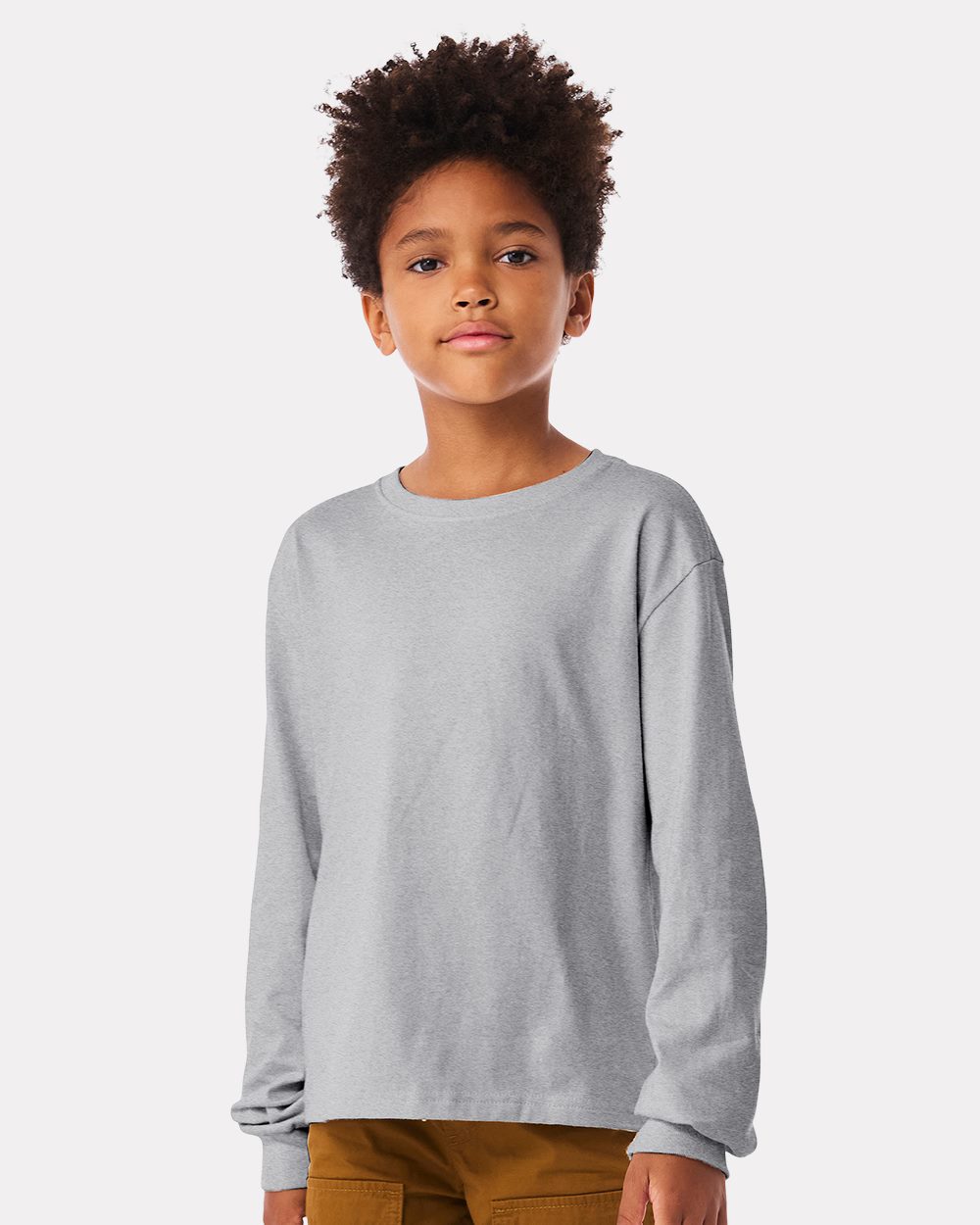Youth 6oz. Heavyweight Long Sleeve Tee - styleImage