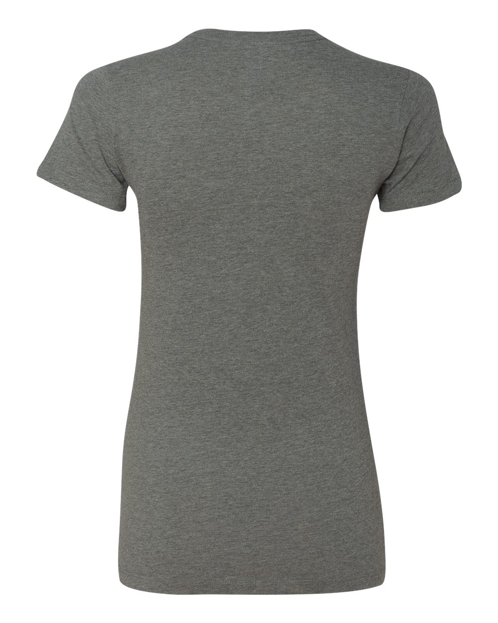 Women's Slim Fit Tee - Back - B50306073 - Deep Heather