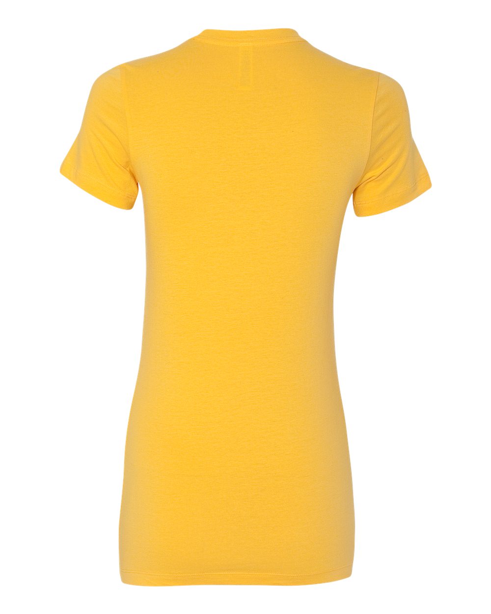 Women's Slim Fit Tee - Back - B50306123 - Gold