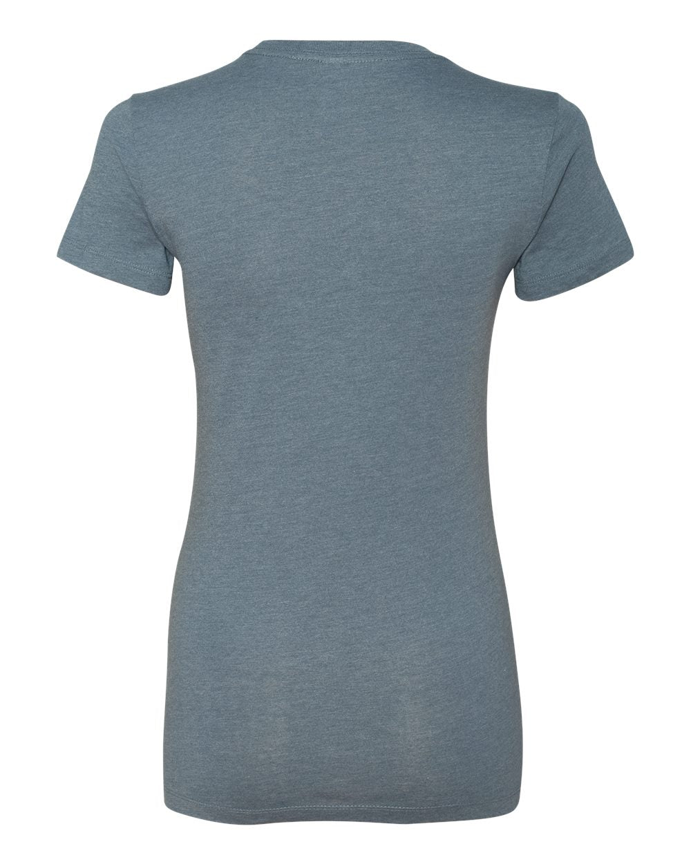 Women's Slim Fit Tee - Back - B50306363 - Heather Slate