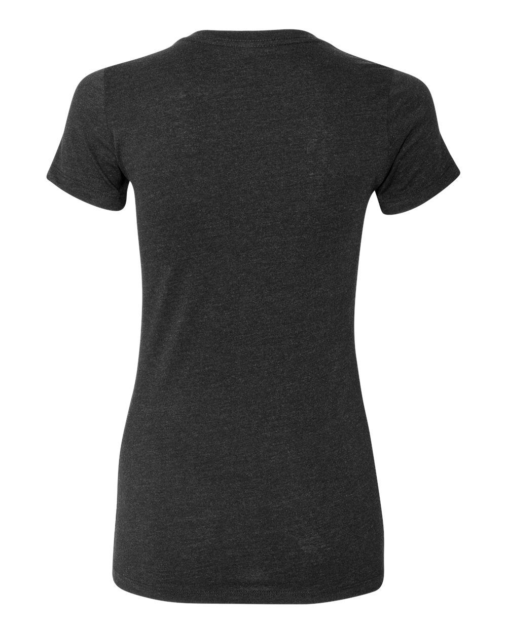 Women's Slim Fit Tee - Back - B50306723 - Black Heather