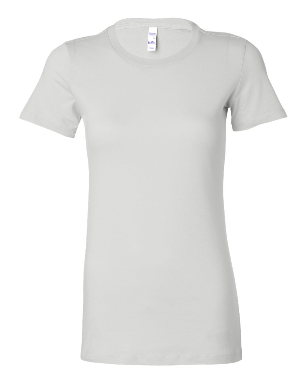 Women's Slim Fit Tee - Front - B50306003 - White