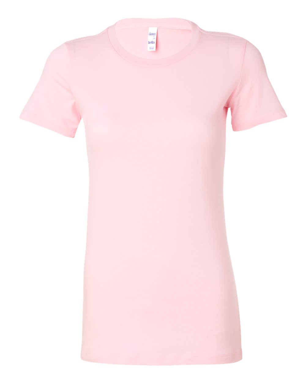 Women's Slim Fit Tee - Front - B50306303 - Pink