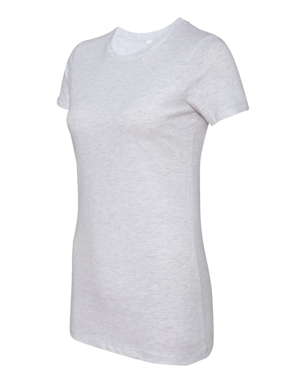 Women's Slim Fit Tee - Side - B50306013 - Solid White Blend