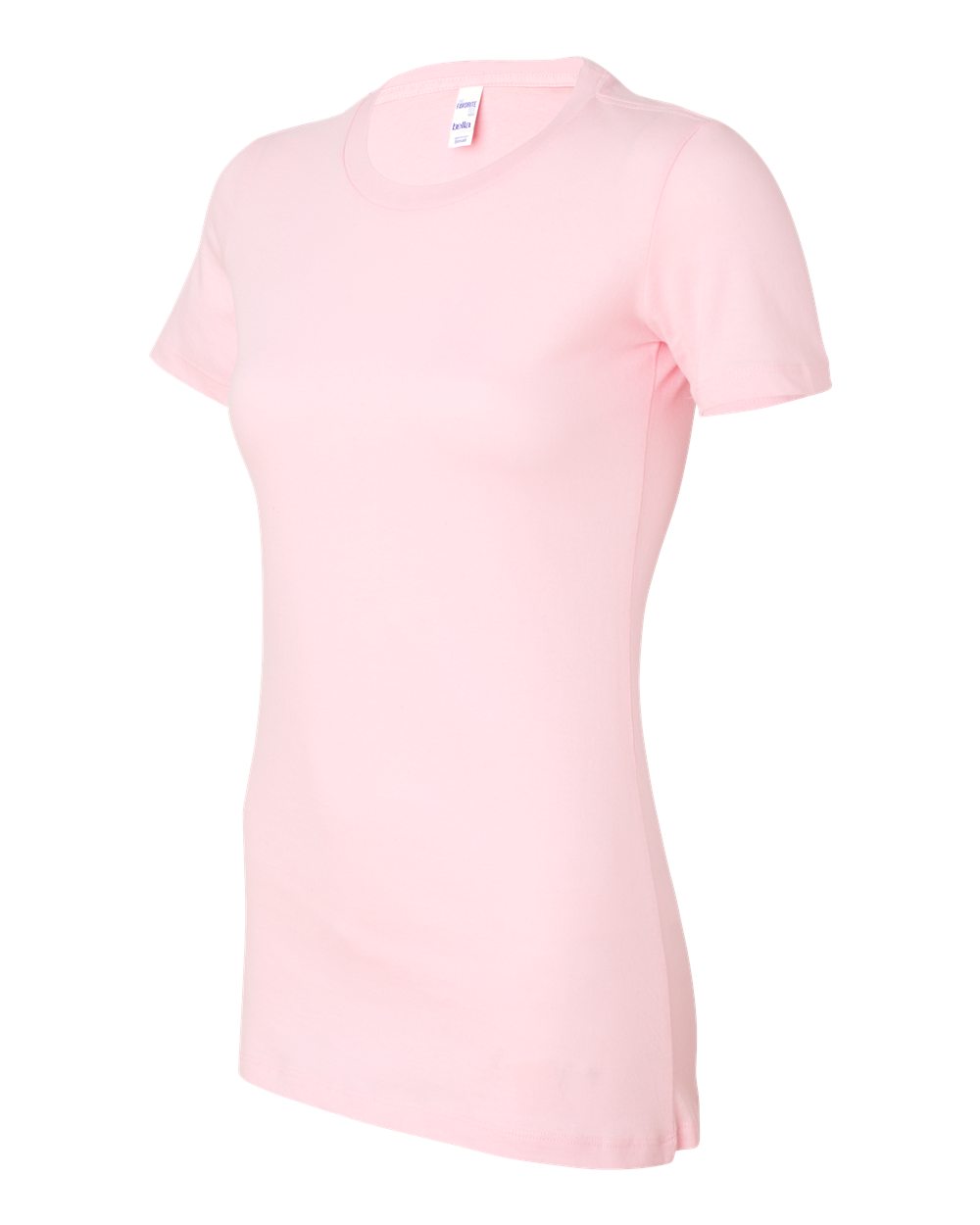 Women's Slim Fit Tee - Side - B50306303 - Pink