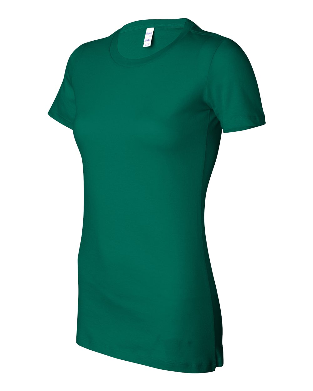 Women's Slim Fit Tee - Side - B50306603 - Kelly