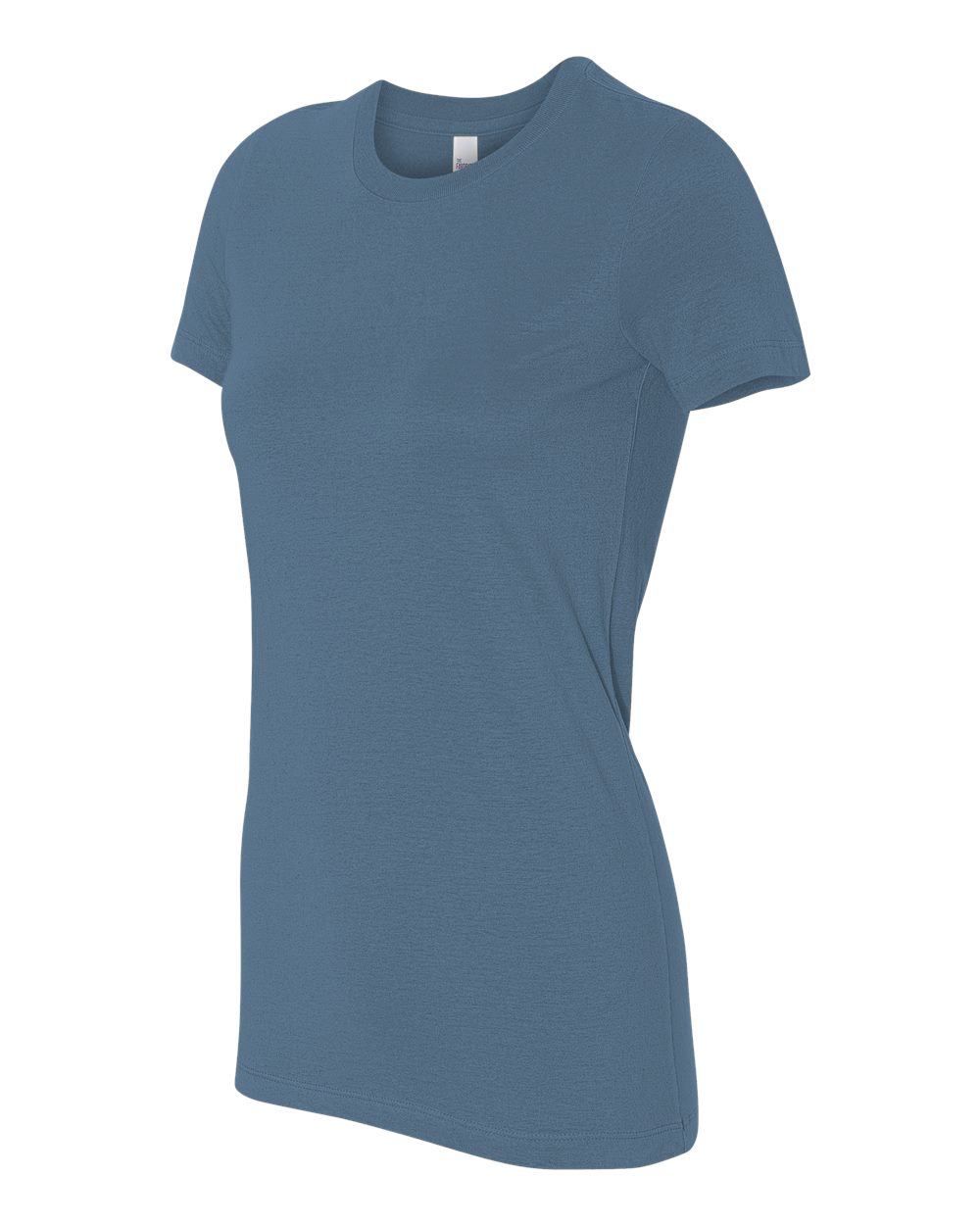 Women's Slim Fit Tee - Side - B50306687 - Steel Blue