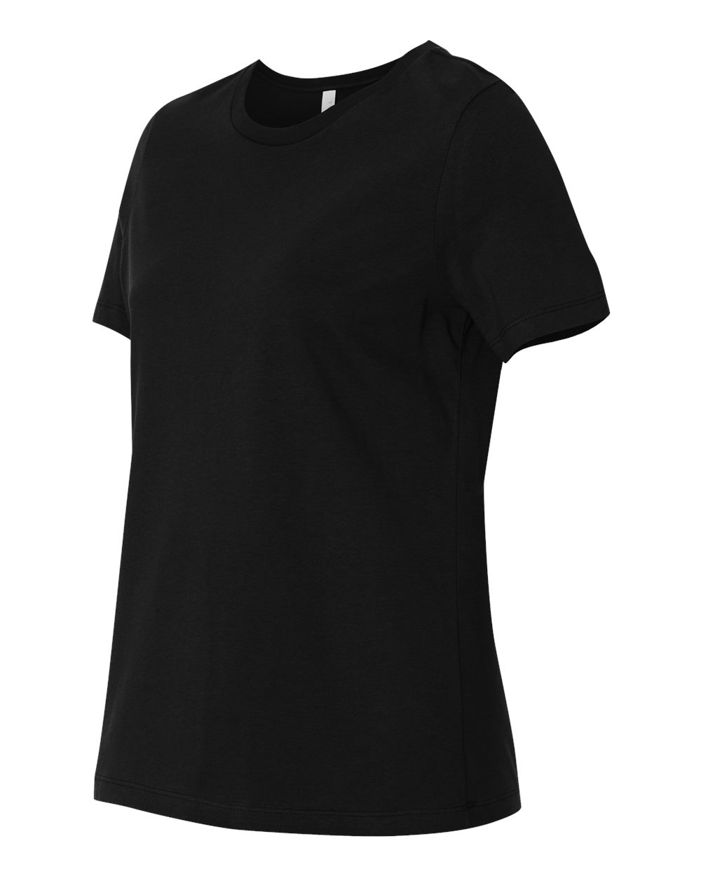 Women’s Relaxed Jersey Tee - Side - B86906502 - Black