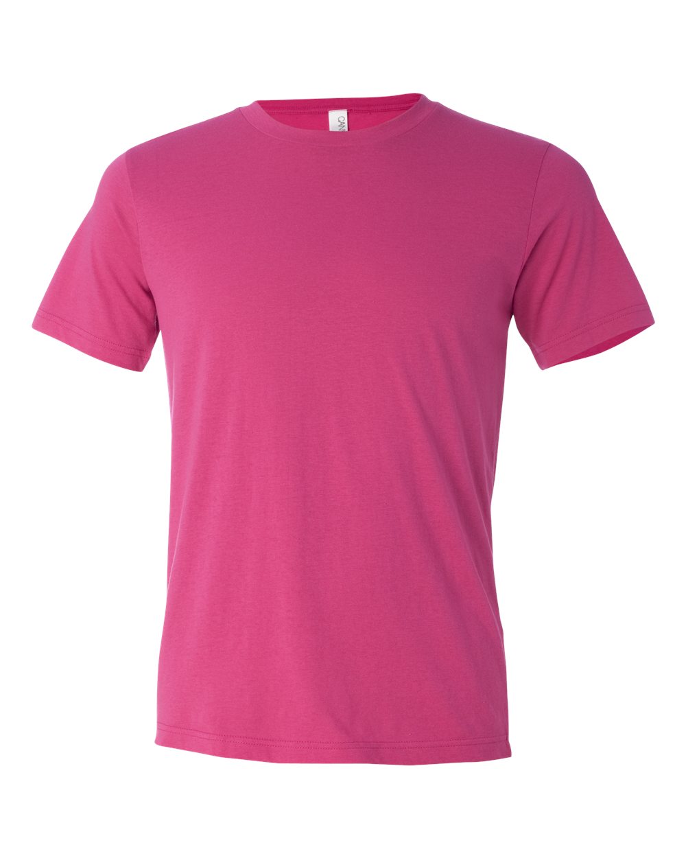 Unisex Texture Tee - Front - B03306032 - Berry