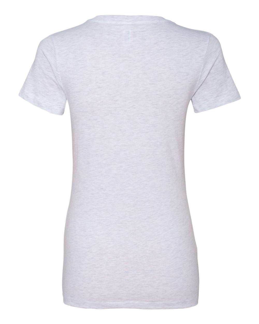 Women’s Jersey Deep V-Neck Tee - Back - B57306027 - Ash