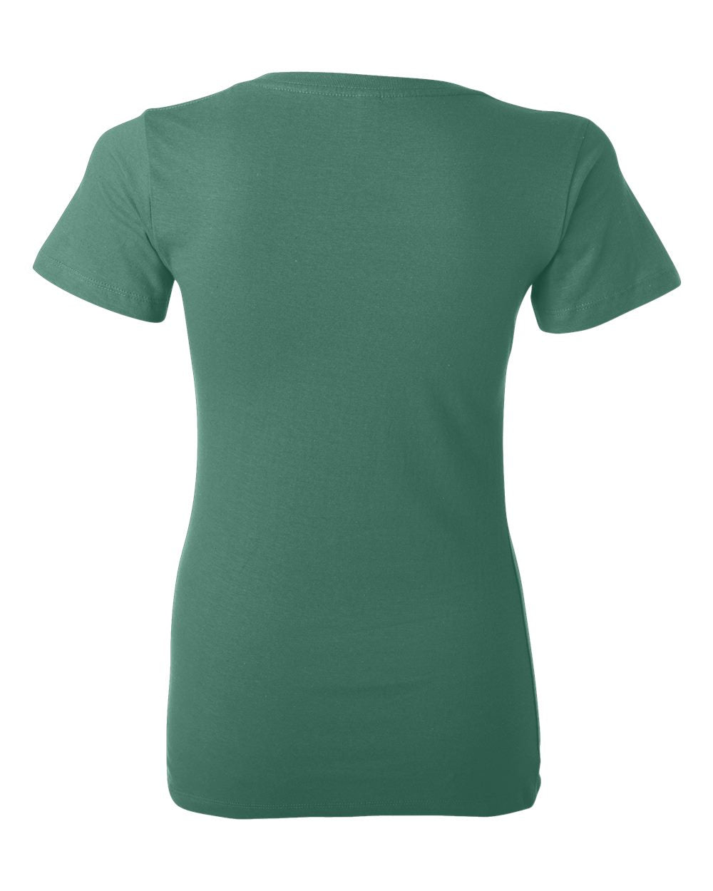 Women’s Jersey Deep V-Neck Tee - Back - B57306607 - Kelly