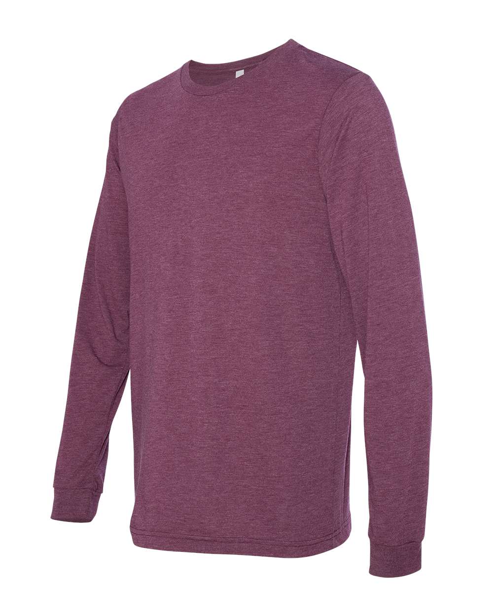 Unisex Triblend Long Sleeve Tee - DirectSide - B11606002 - Maroon Triblend