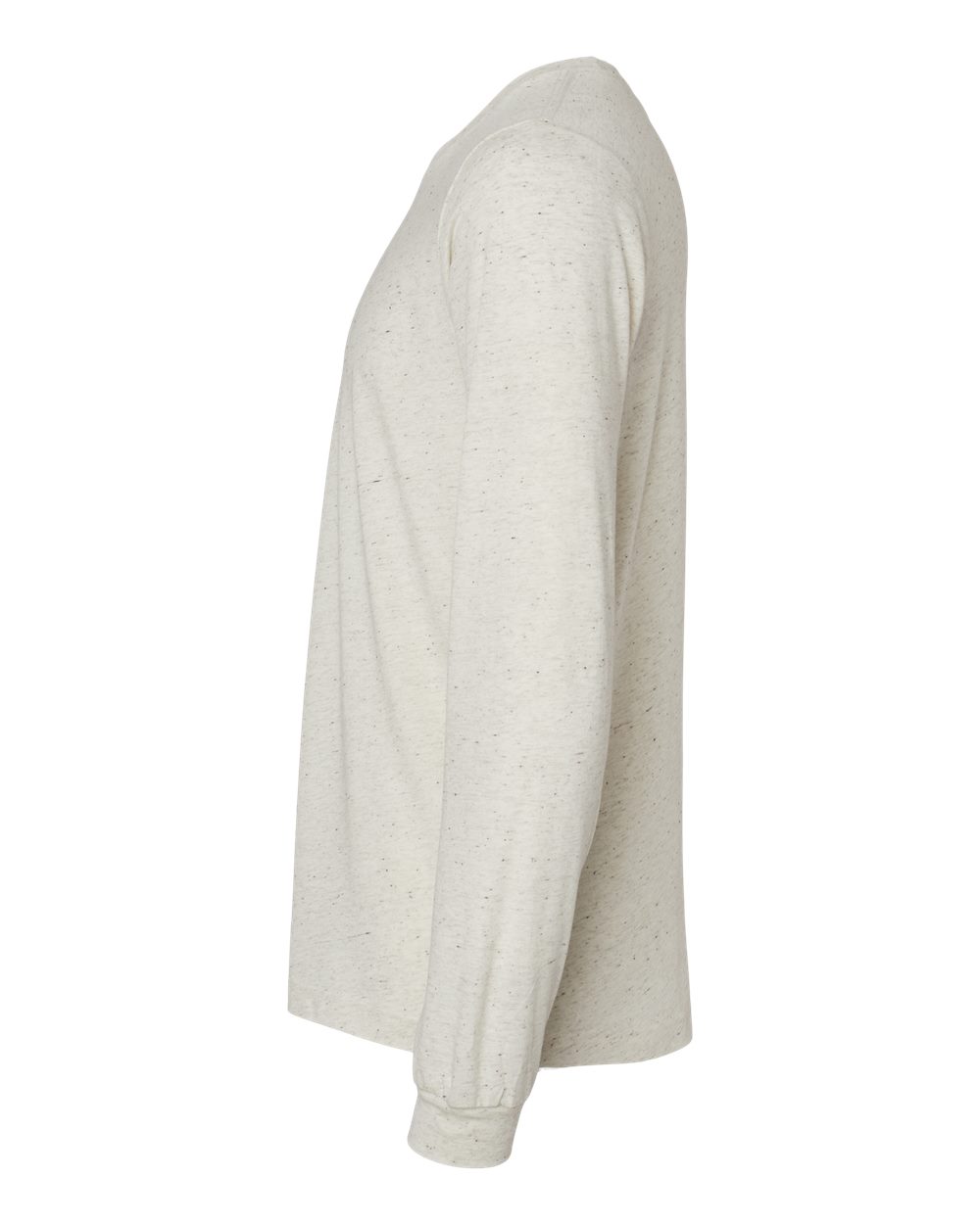 Unisex Triblend Long Sleeve Tee - DirectSide - B11606242 - Oatmeal Triblend