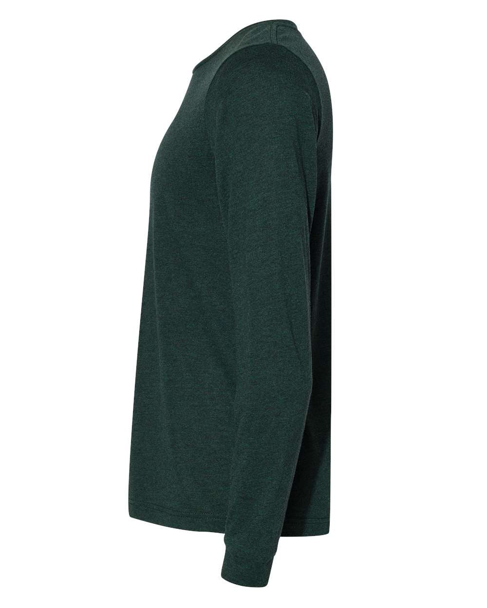Unisex Triblend Long Sleeve Tee - DirectSide - B11606542 - Emerald Triblend