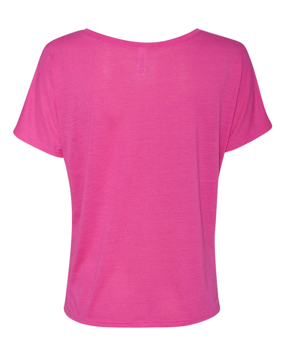 Women’s Slouchy Tee - Back - B80606033 - Berry