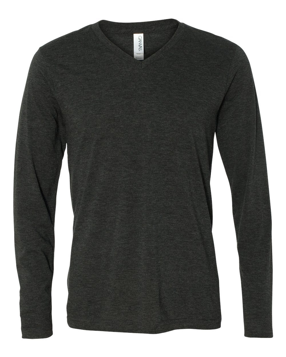 Unisex Long Sleeve V-Neck Tee - styleImage