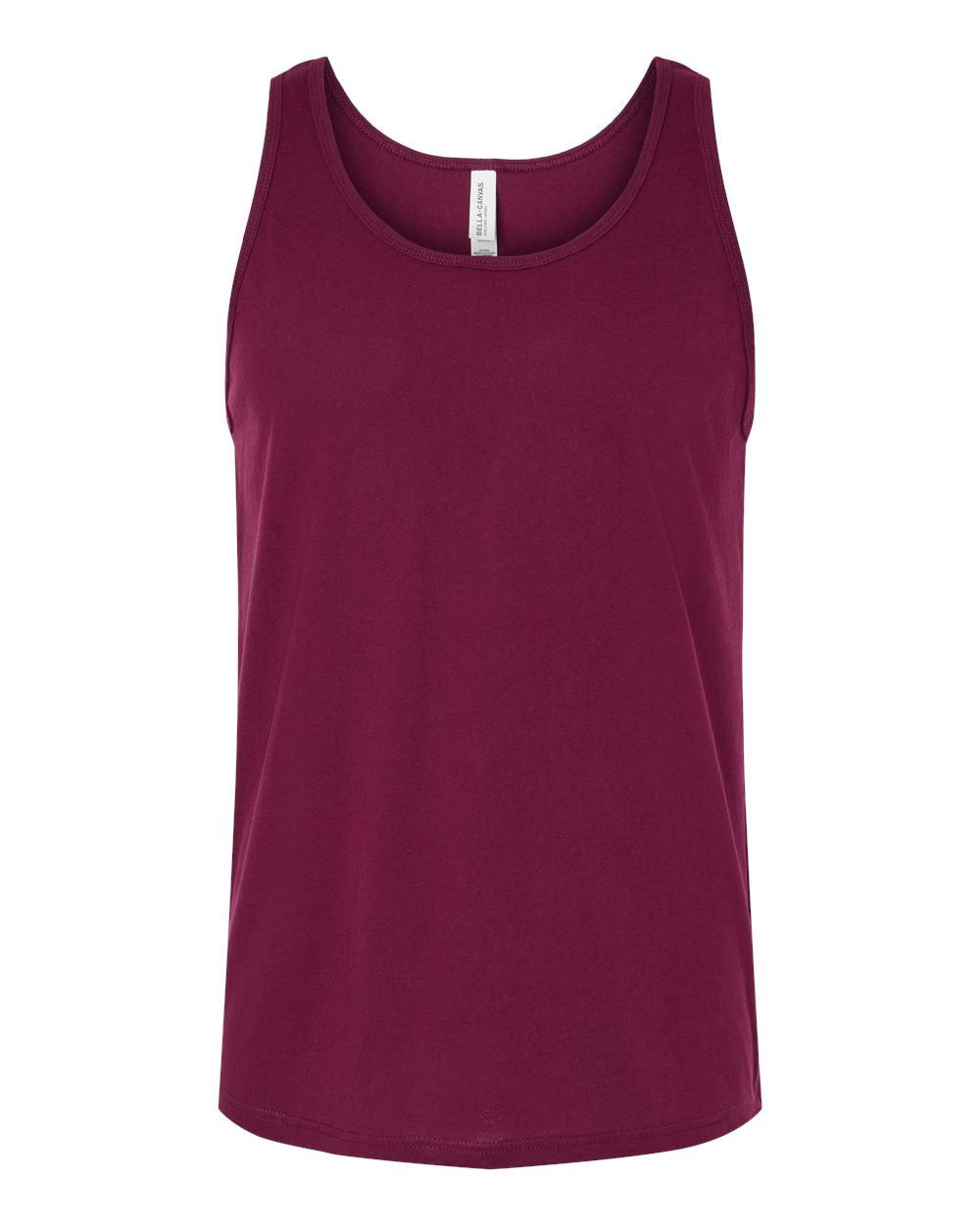 Jersey Tank - Front - B80806542 - Maroon