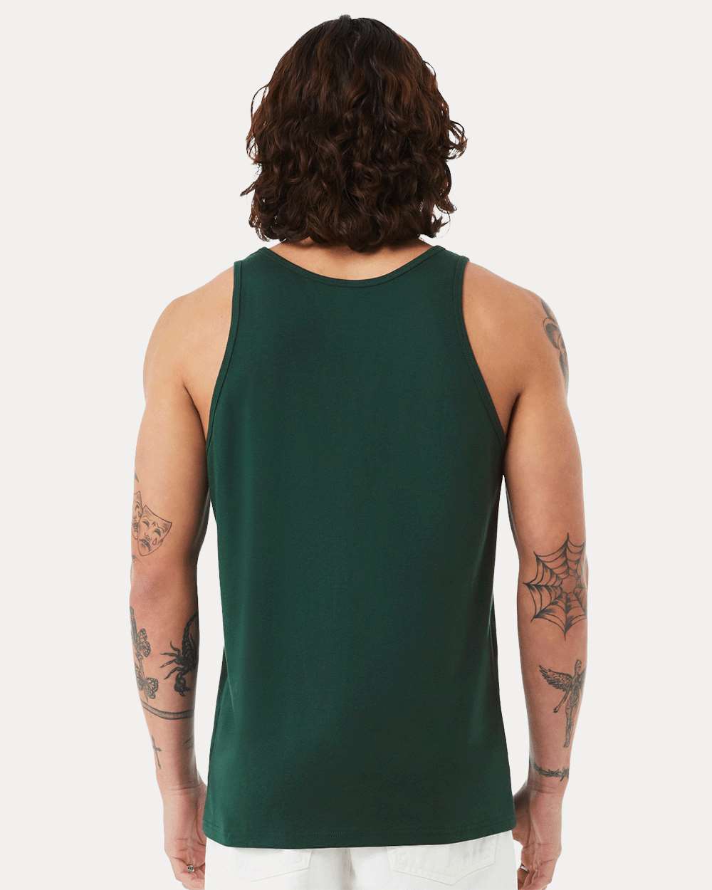 Jersey Tank - OnModelBack - B80806432 - Forest