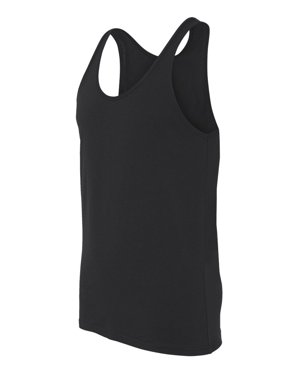 Jersey Tank - Side - B80806502 - Black