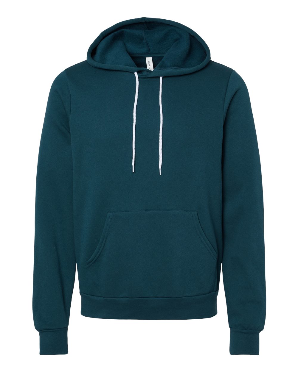 Unisex Sponge Fleece Hoodie - Front - B86306412 - Atlantic