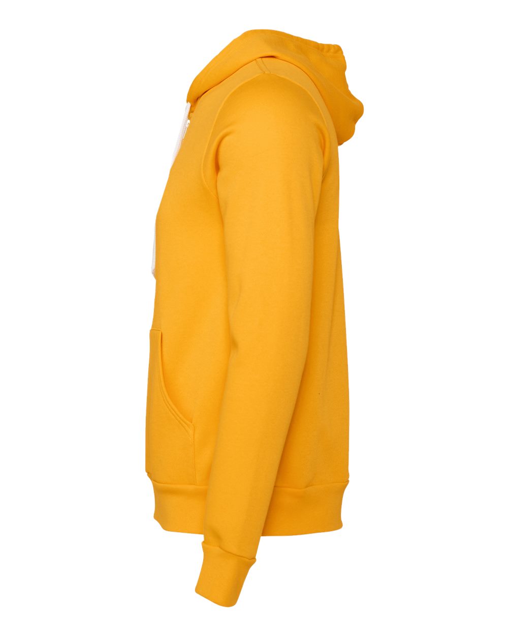 Unisex Sponge Fleece Full-Zip Hoodie - DirectSide - B80406122 - Gold