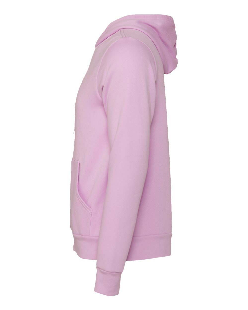 Unisex Sponge Fleece Full-Zip Hoodie - DirectSide - B80406162 - Lilac