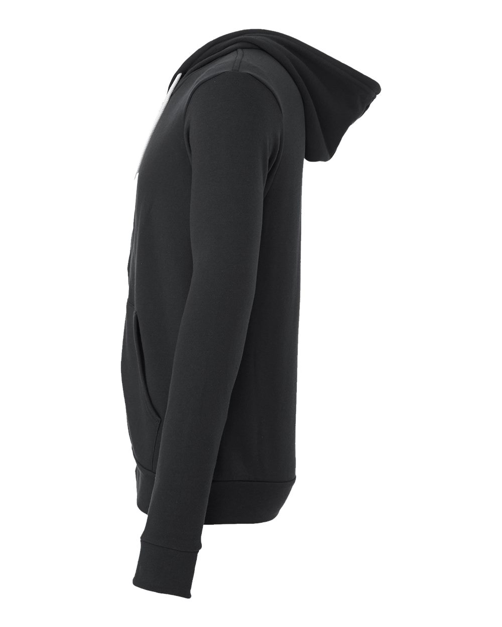 Unisex Sponge Fleece Full-Zip Hoodie - DirectSide - B80406202 - Dark Grey