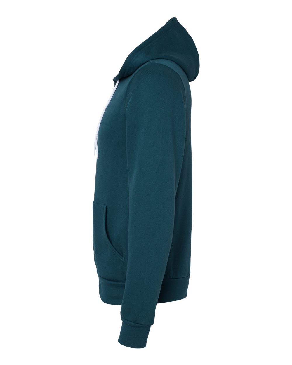 Unisex Sponge Fleece Full-Zip Hoodie - DirectSide - B80406472 - Atlantic