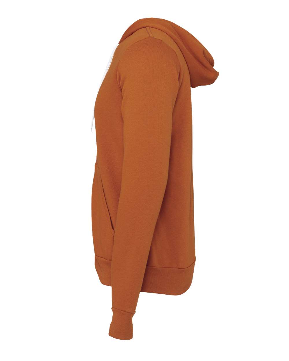 Unisex Sponge Fleece Full-Zip Hoodie - DirectSide - B80406582 - Autumn