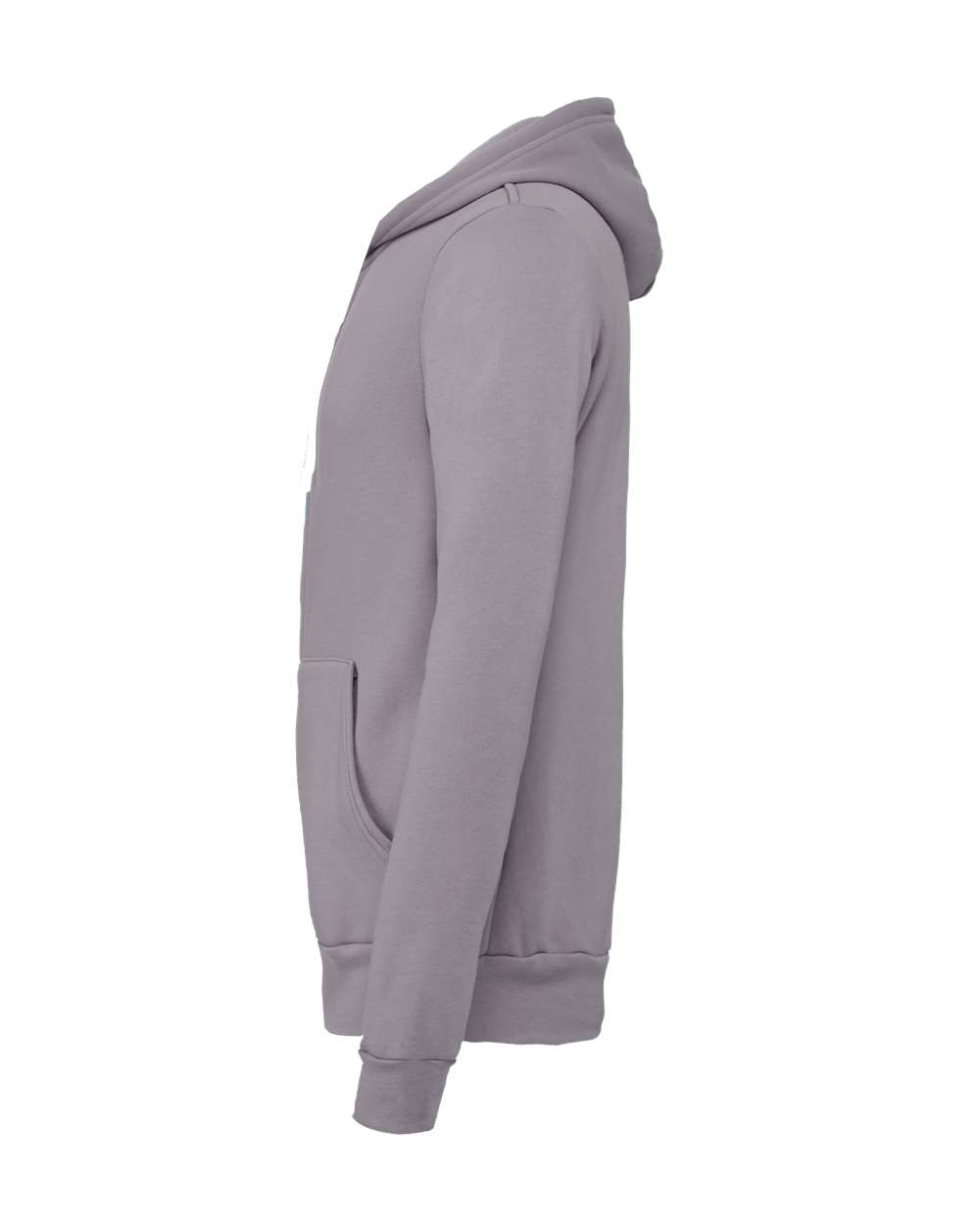 Unisex Sponge Fleece Full-Zip Hoodie - DirectSide - B80406852 - Storm